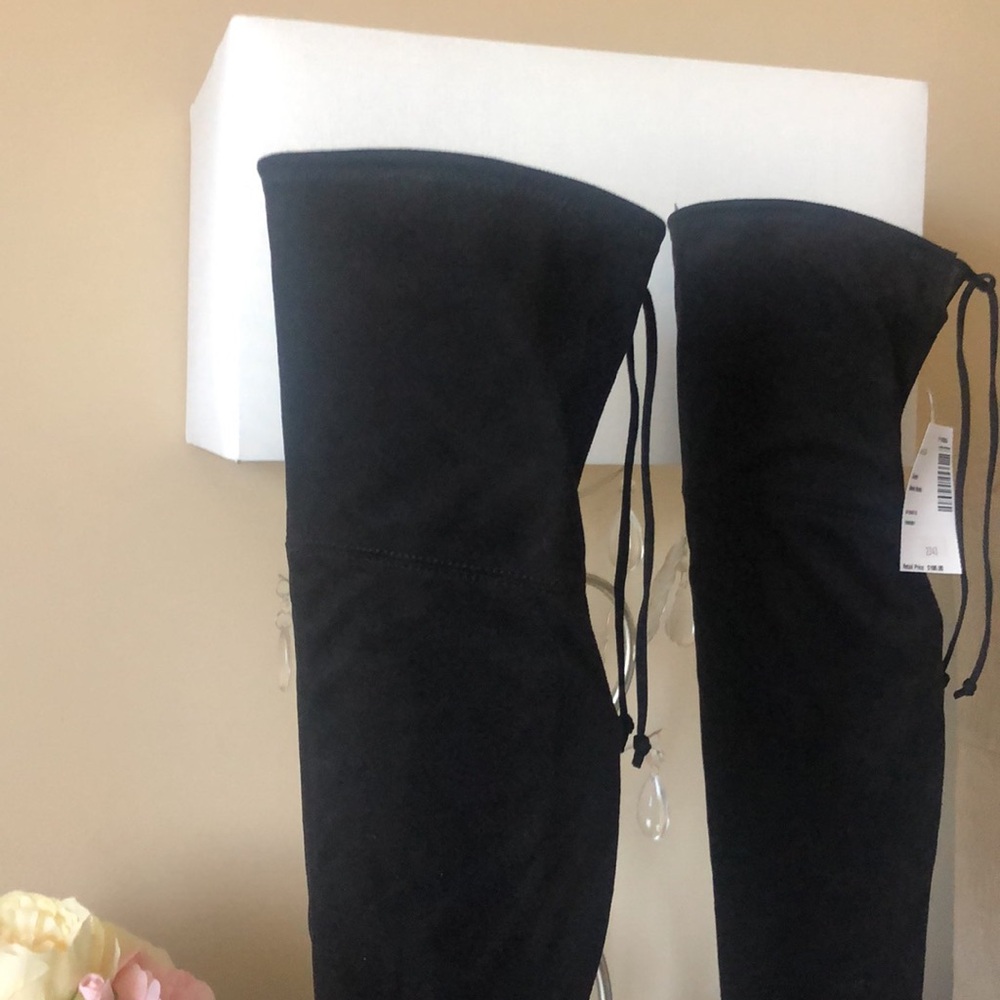 UNISA 3.5” Heel Black Over the Knee Boots - Picture 6 of 16
